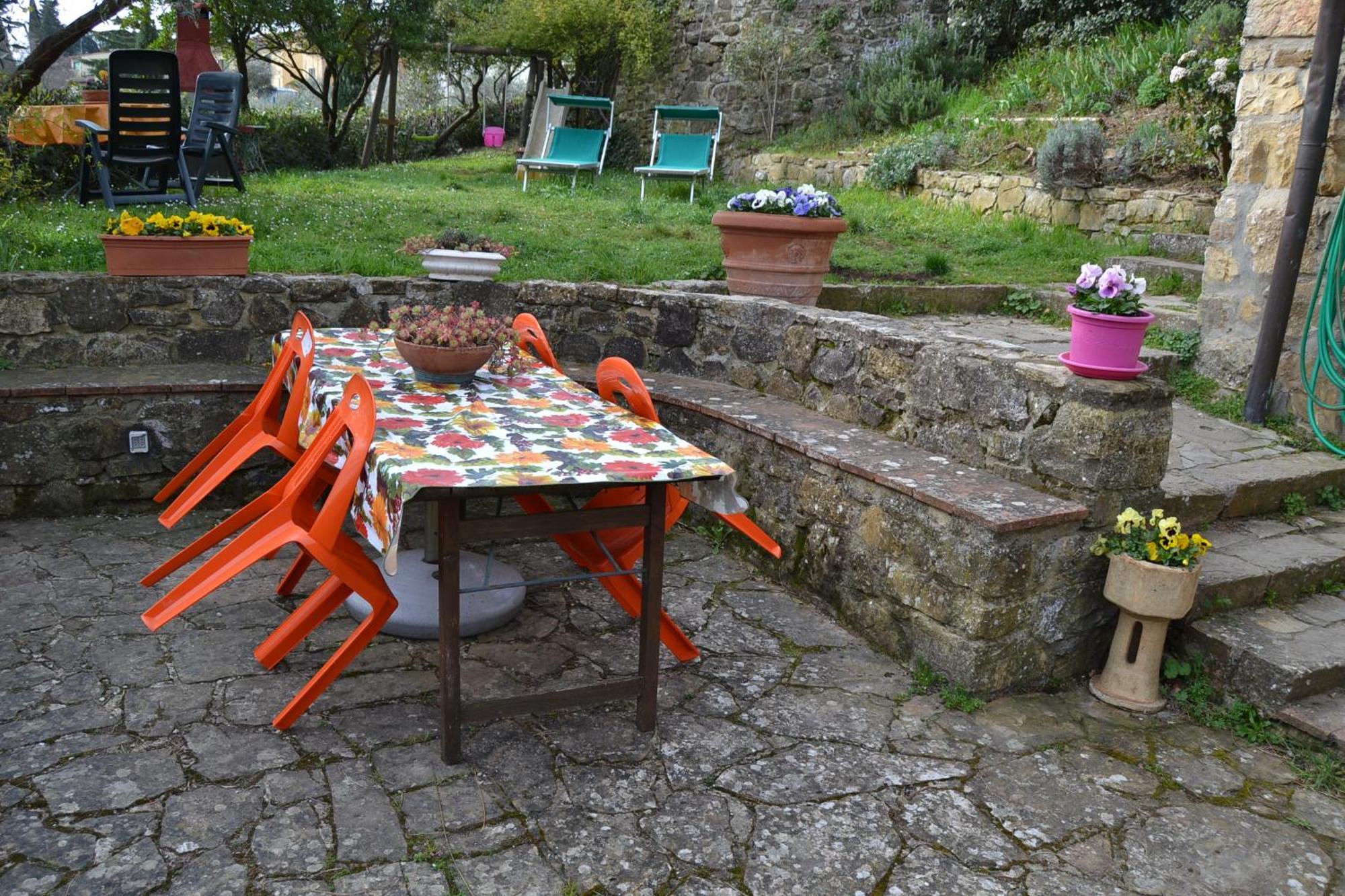 パンツァーノAgriturismo Podere La Casaアパートメント エクステリア 写真